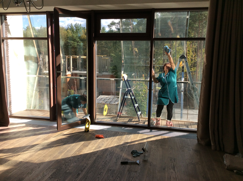 УБОРКА ЧАСТНЫХ ДОМОВ